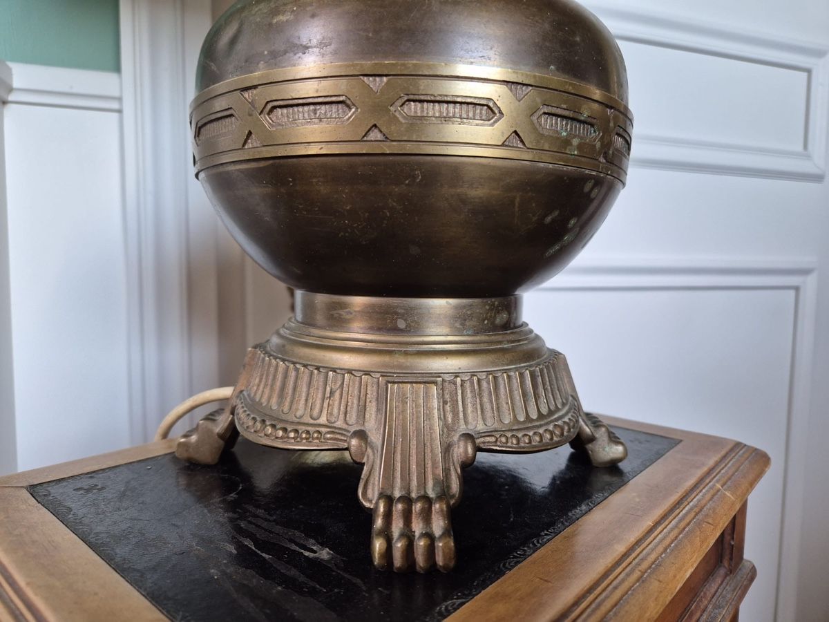Lampade: Lampe ancienne en bronze19ème siècle – Usato da Tramelan venduto da La_mine_d_art 3