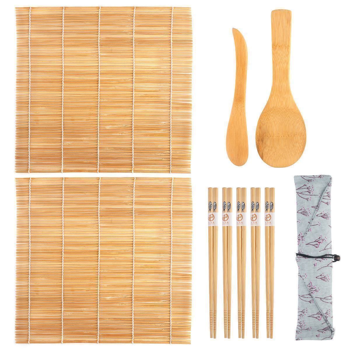 Elettrodomestici da cucina: 10 tlg-Sushi Maker Set Selbst Machen Set – Nuovo (secondo la descrizione) da Thun venduto da Newnewshop 6