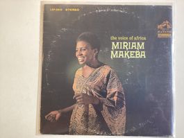 Mariam Makeba LP - Voice Of Africa (aufgerissene Oberkante)