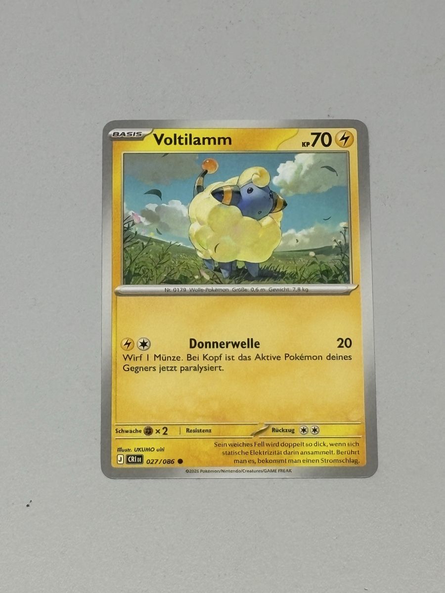 Pokémon Carte collezionabili: Voltilamm Pokemon Card – Nuovo (secondo la descrizione) da Lyss venduto da deb_5brs
