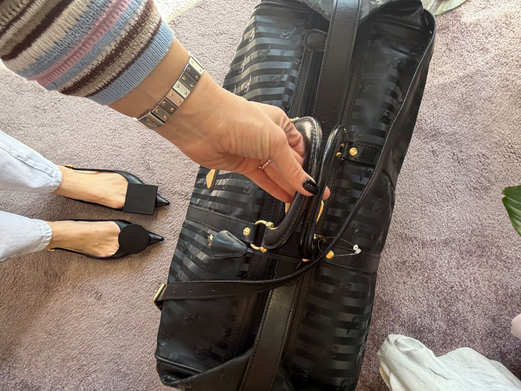 Maison Mollerus Borse: grosse Mollerus Reisetasche – Usato da Zürich venduto da SecondhandZurich 3