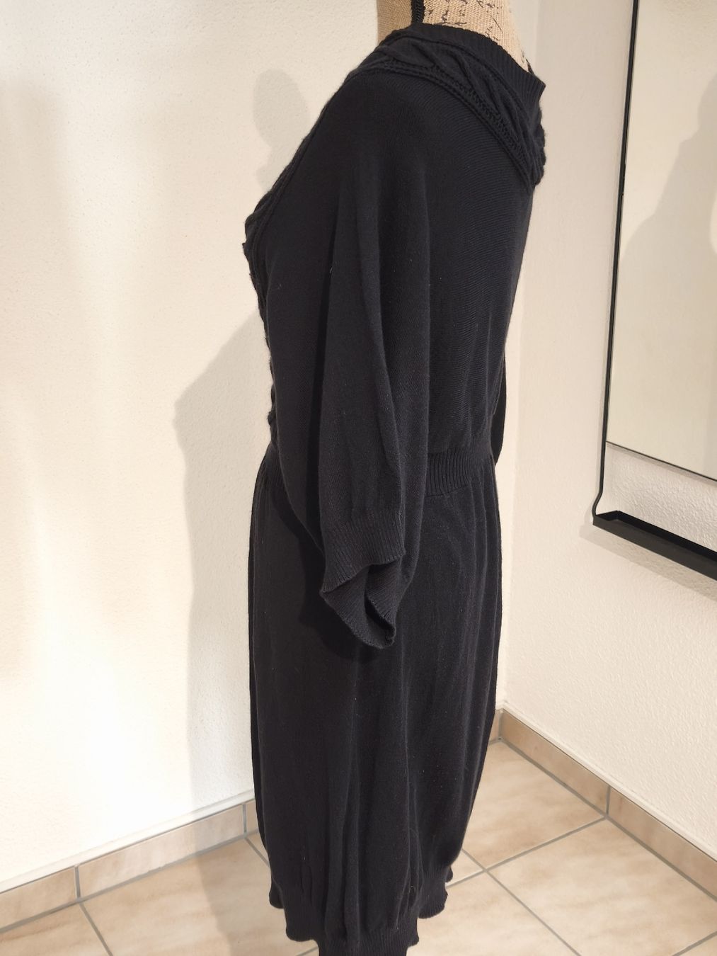 Vestiti: Strick Kleid schwarz Grösse S – Usato da Emmetten venduto da SecondhandSiska 1