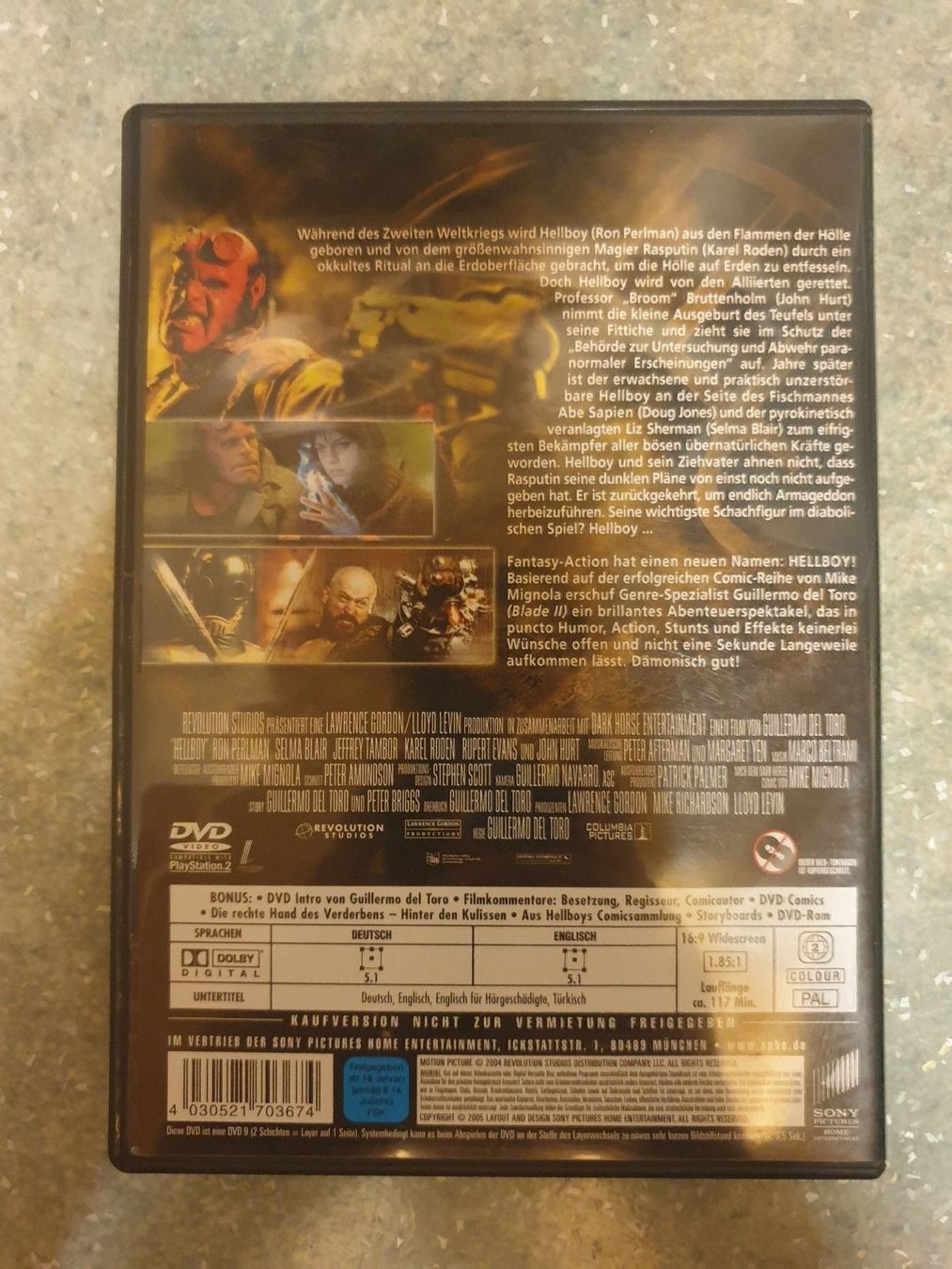 Tous les DVDs: Hellboy – D'occasion à Rothenthurm par Lord-Ren 1