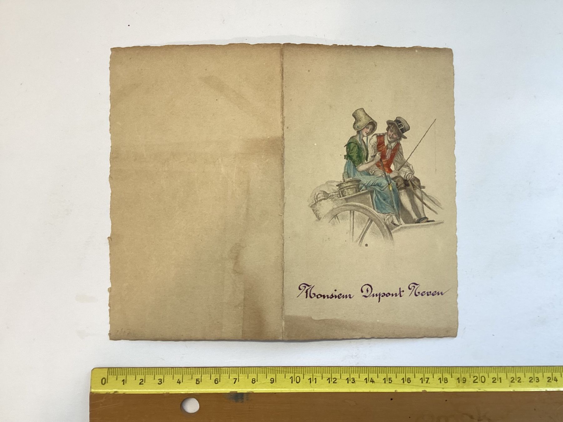 Karten: Antike Menu Karte 1905 – Gebraucht aus Eglisau von mar_5rn2 1