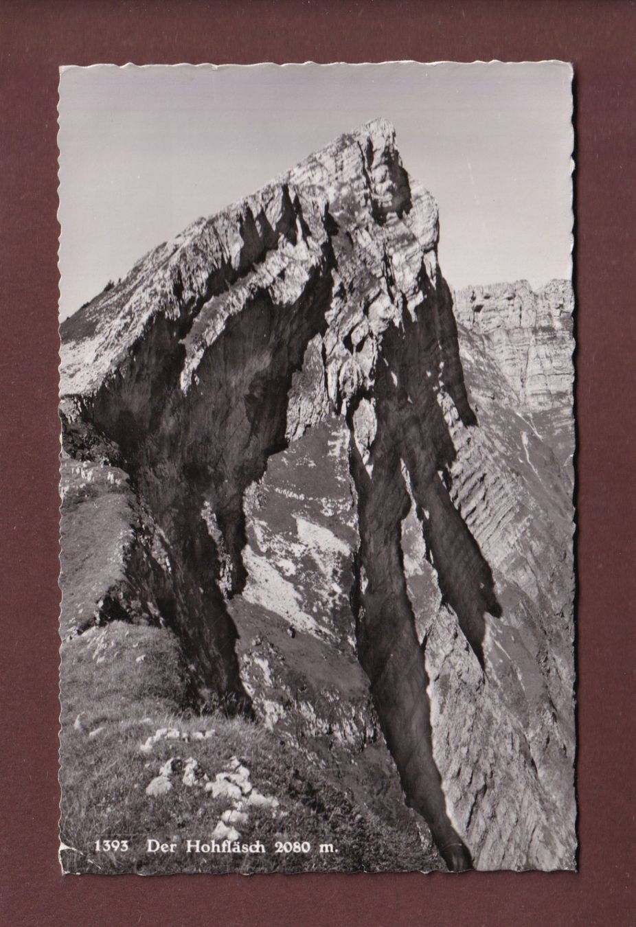 Cartoline postali: HOHFLÄSCH - 1955 // Eckbug // – Usato da Pully venduto da nicecards-shop