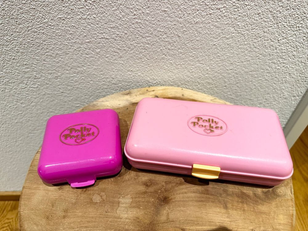 2 Bluebird polly pocket vintage rar leer 1989 1990 | Kaufen auf Ricardo