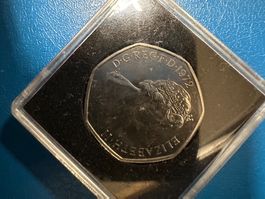 ENGLAND 1972 NEW PENCE 50