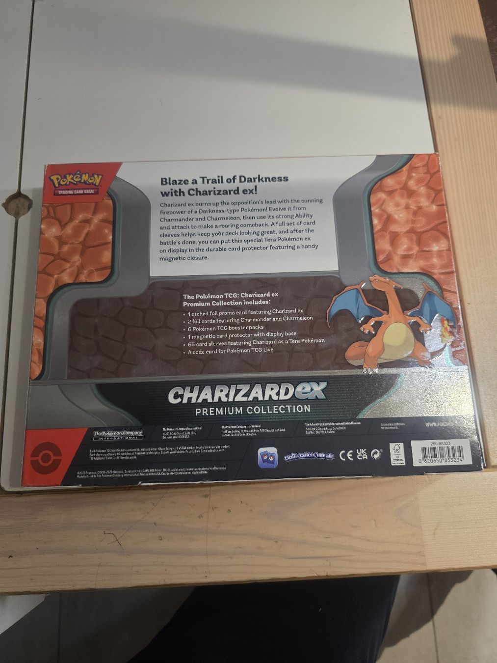 Pokémon Carte collezionabili: Pokémon Charizard ex – Nuovo e nell'imballaggio originale da Massagno venduto da Arj87 1