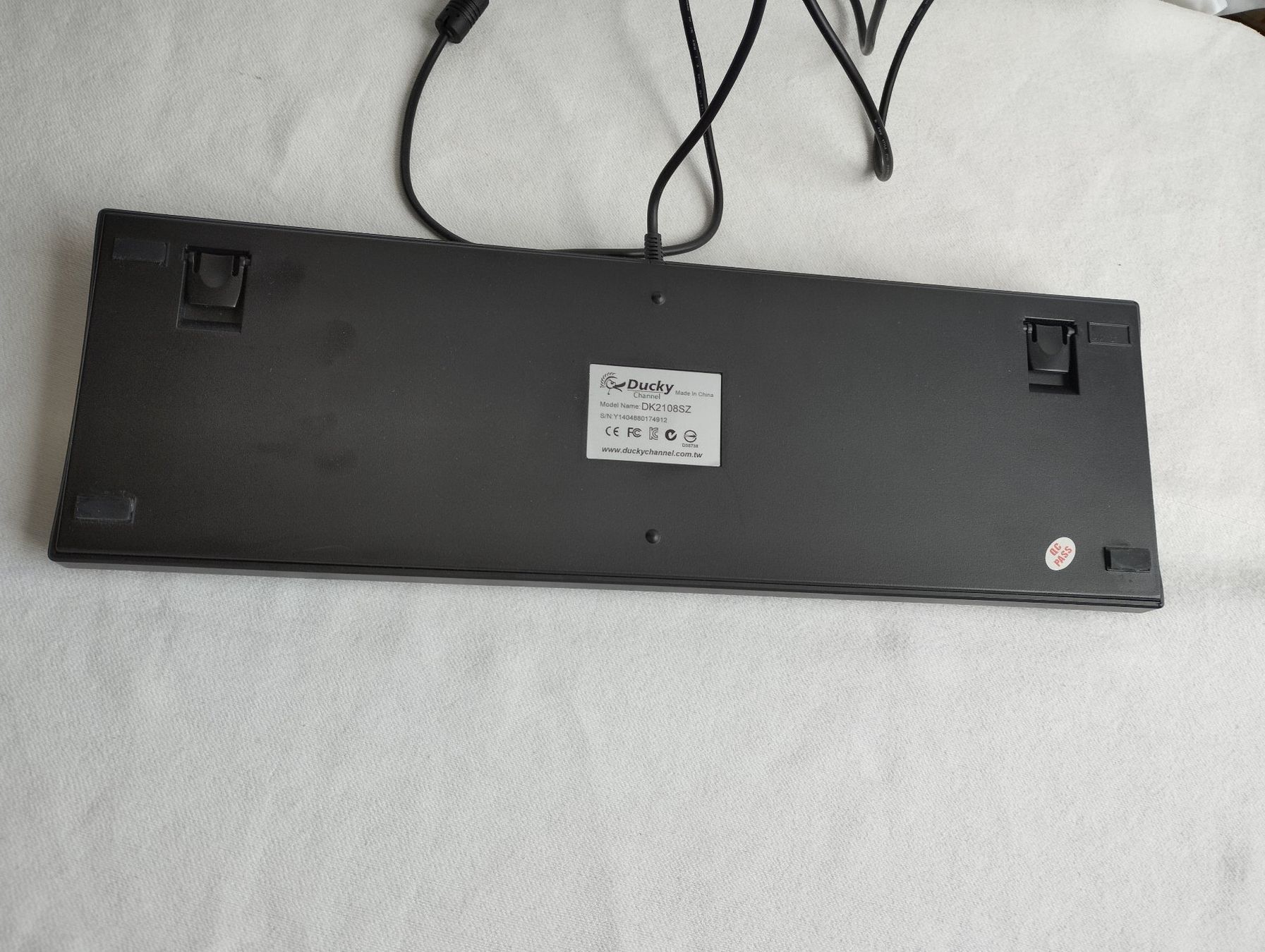 Ducky Tastiere: Ducky Zero Cherry MX Blue – Usato da Oberwil BL venduto da suaku 2