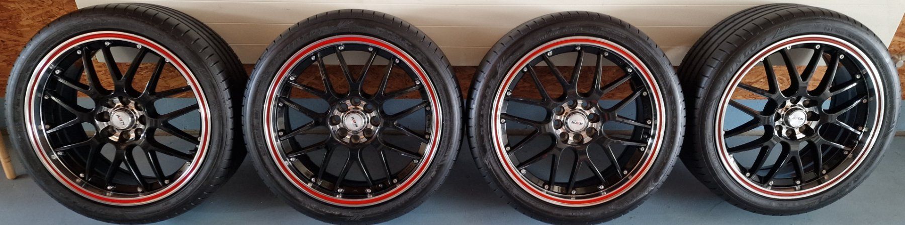 Cooper Pneumatici & Ruote complete: Felgen Platin Mini Cooper komplett Räder – Usato da Hagendorn venduto da Mech04