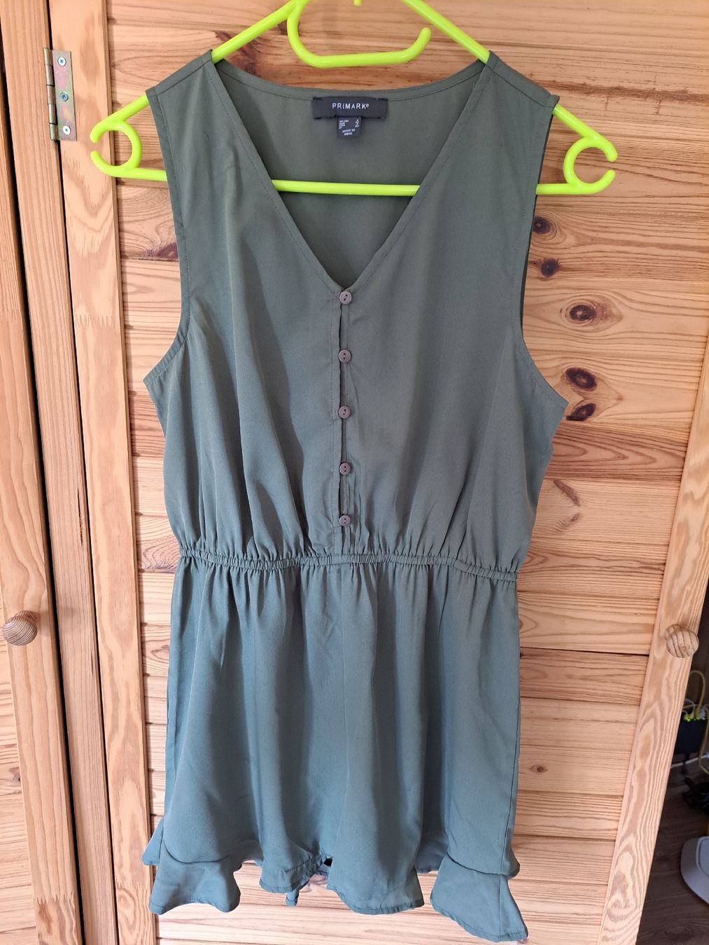 Primark Tute: Primark Sommer Jumpsuit Gr. 36  Khaki, luftig – Usato da Rafz venduto da MuriFinn