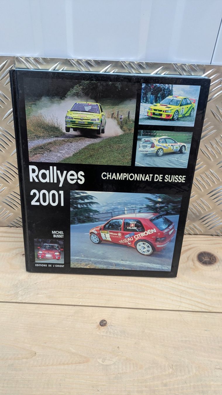 Libri: Rallyes 2001 Michel Busset – Usato da Estévenens venduto da Rockingirl