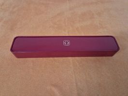 Originale Omega Uhrenbox, rot, leer, Top Zustand!