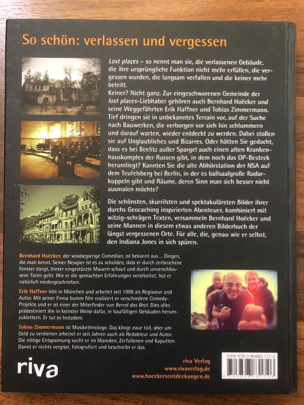 Libri: Hoeckers Entdeckungen, Lost Places – Usato da Aarau venduto da R-O-G-E-R 1