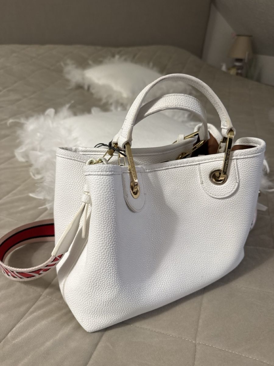 Armani Taschen für Damen: Emporio Armani Handtasche, weiss – Gebraucht aus Zürich von Sellfmadeexstock 4