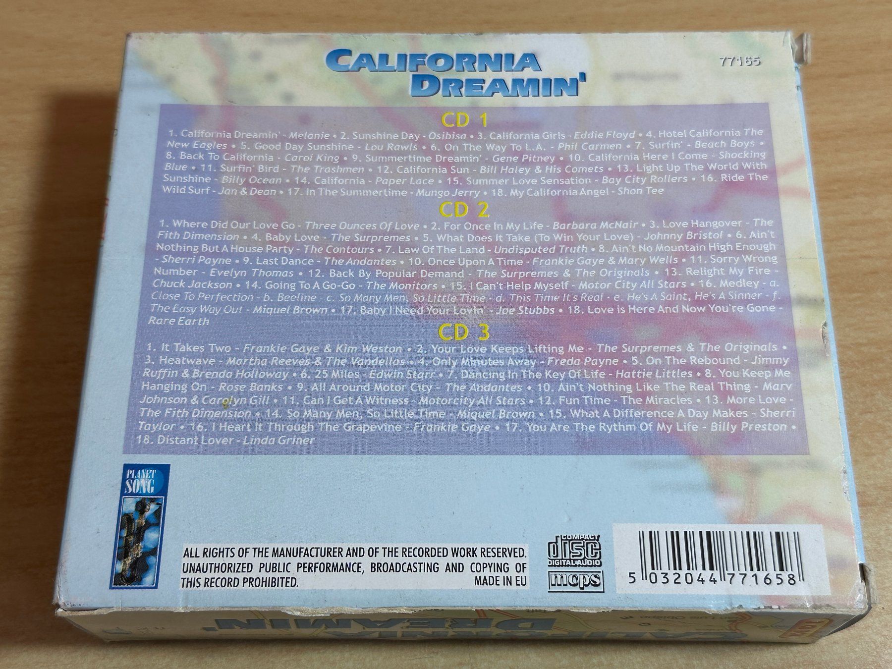 CDs: Various – California Dreaming - 3 CD – Gebraucht aus Rikon im Tösstal von Alpenmutz 1