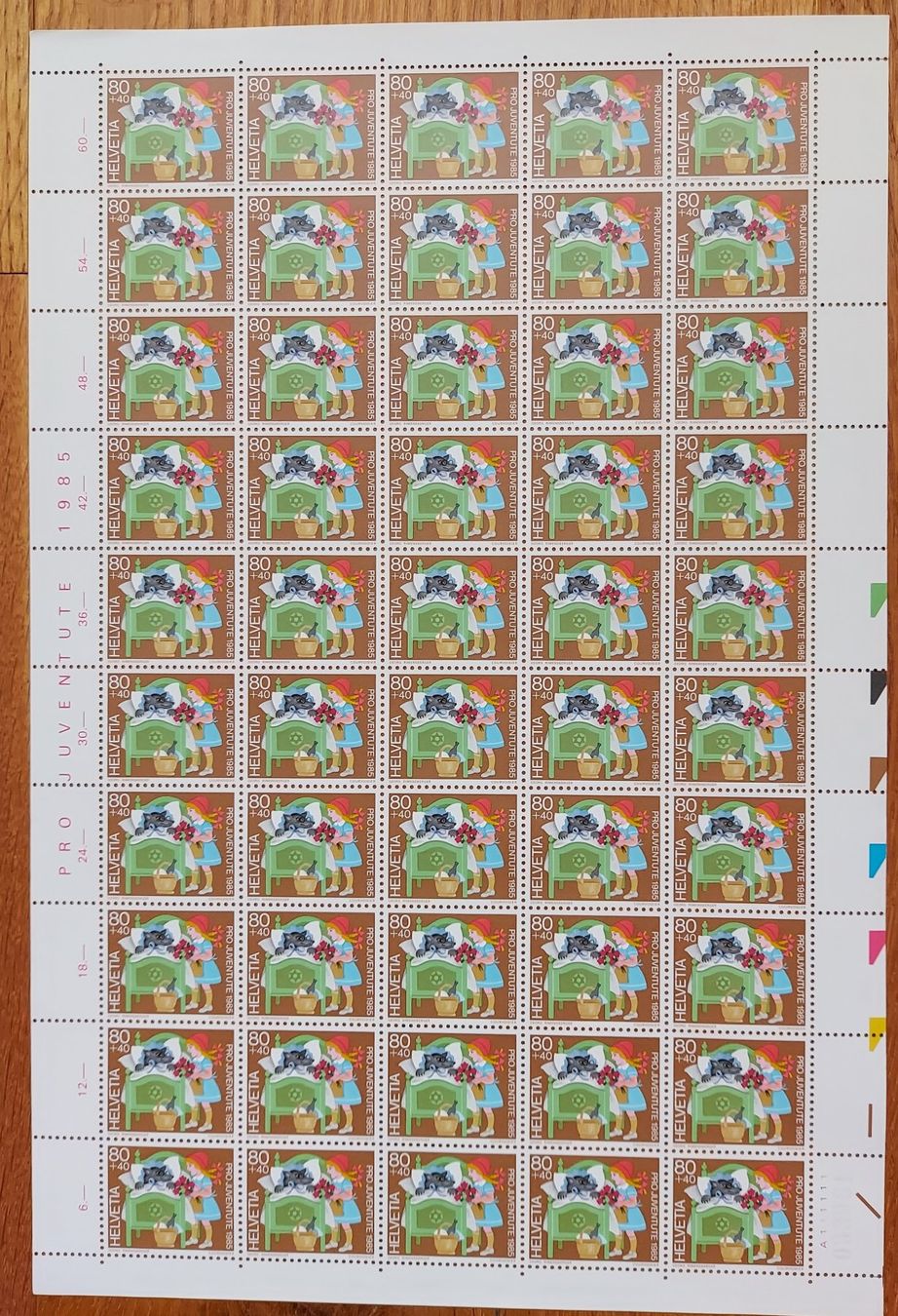 Tutti i francobolli: Postfrisch, gültige Schweizer Frankatur, Briefmarkenbogen – Nuovo e nell'imballaggio originale da Heiden venduto da ber_b77f