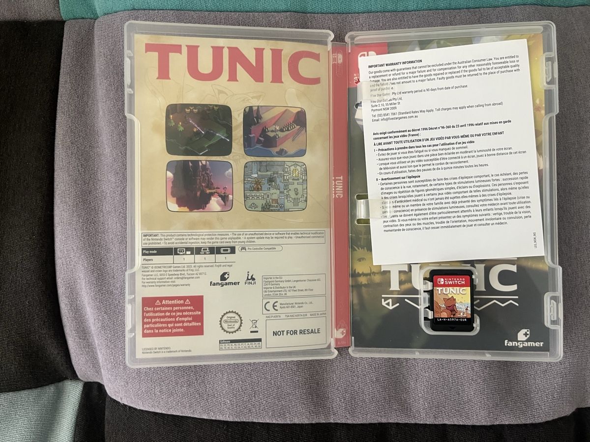 Spiele: Tunic - Switch – Gebraucht aus Baden von tob_t8gw 2