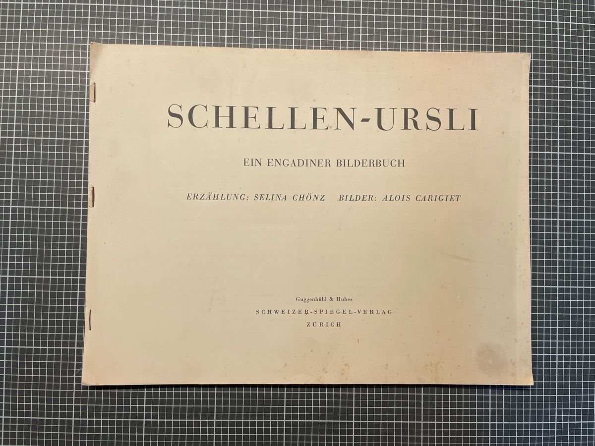 Livres: Buch Schellenursli – D'occasion à Bergdietikon par stefania_88