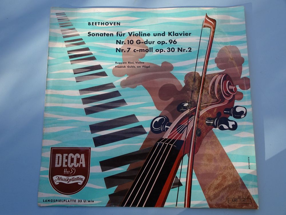 Ruggiero RICCI - GULDA - Beethoven - LXT 2942 - 1954 (Gebraucht) in ...