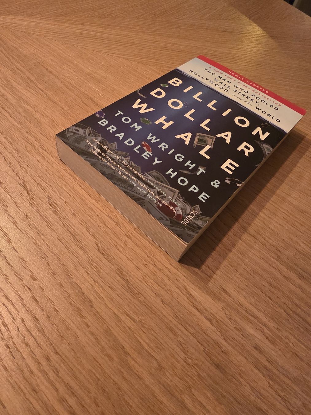 Libri: Billion Dollar Whale by Tom Wright & Bradley Hope -Book – Usato da Zürich venduto da Dani.M6 1