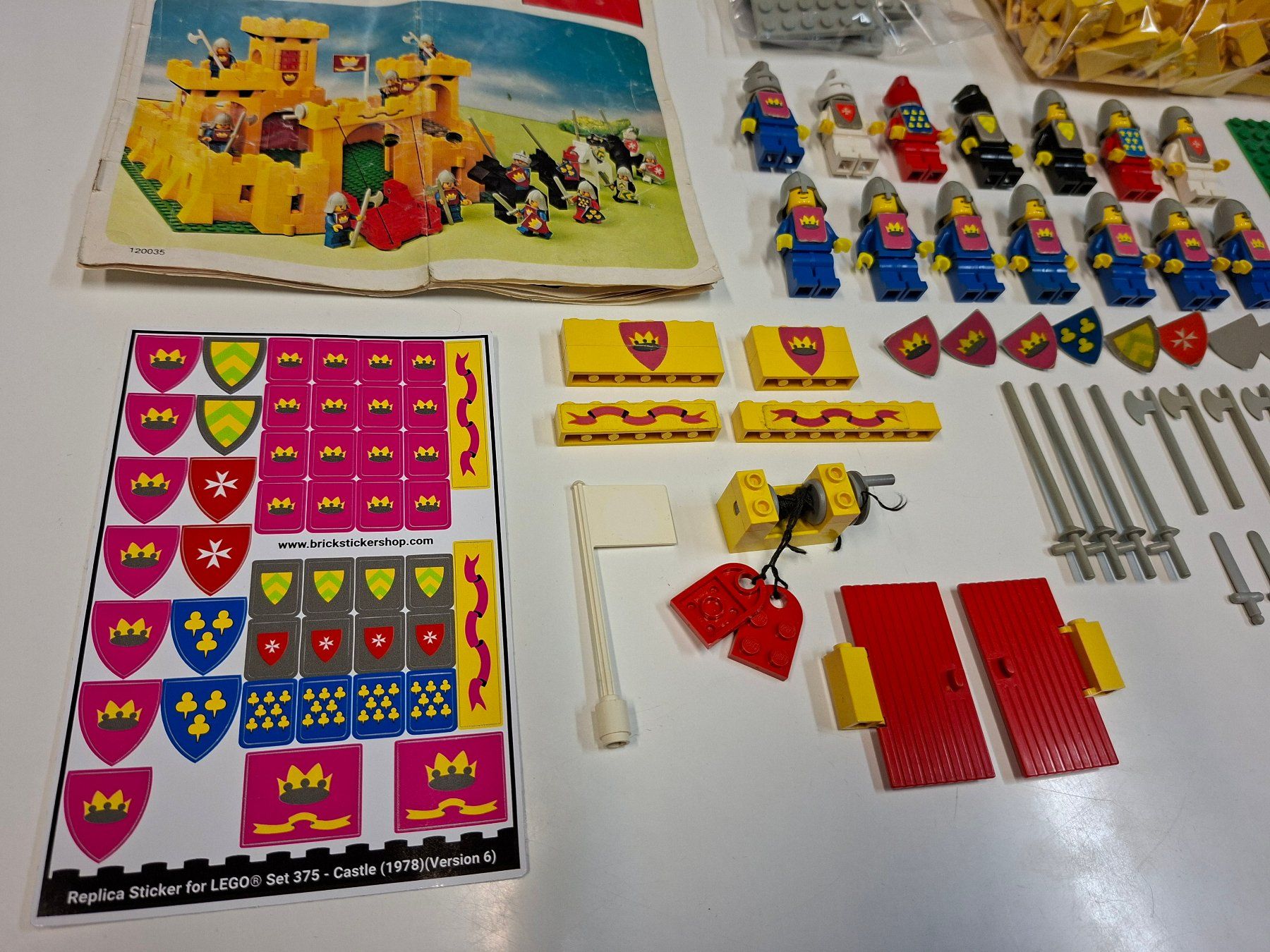 Lego Giocattoli: Lego 375 Castle / Gelbe Burg – Usato da Sils im Domleschg venduto da AMAG_AUDI_ZH 3