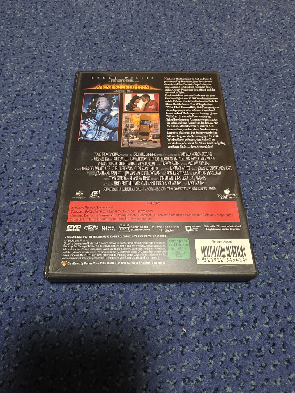 Tutti i DVDs: Armageddon DVD - Klassiker! – Usato da Zweisimmen venduto da nic_ko05 1
