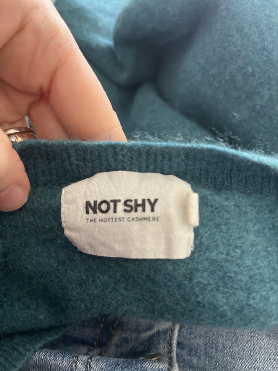 Maglioni & Felpe: Cashmere Pullover, Petrolblau, Not Shy, XS – Usato da Solothurn venduto da Bobesch08 4