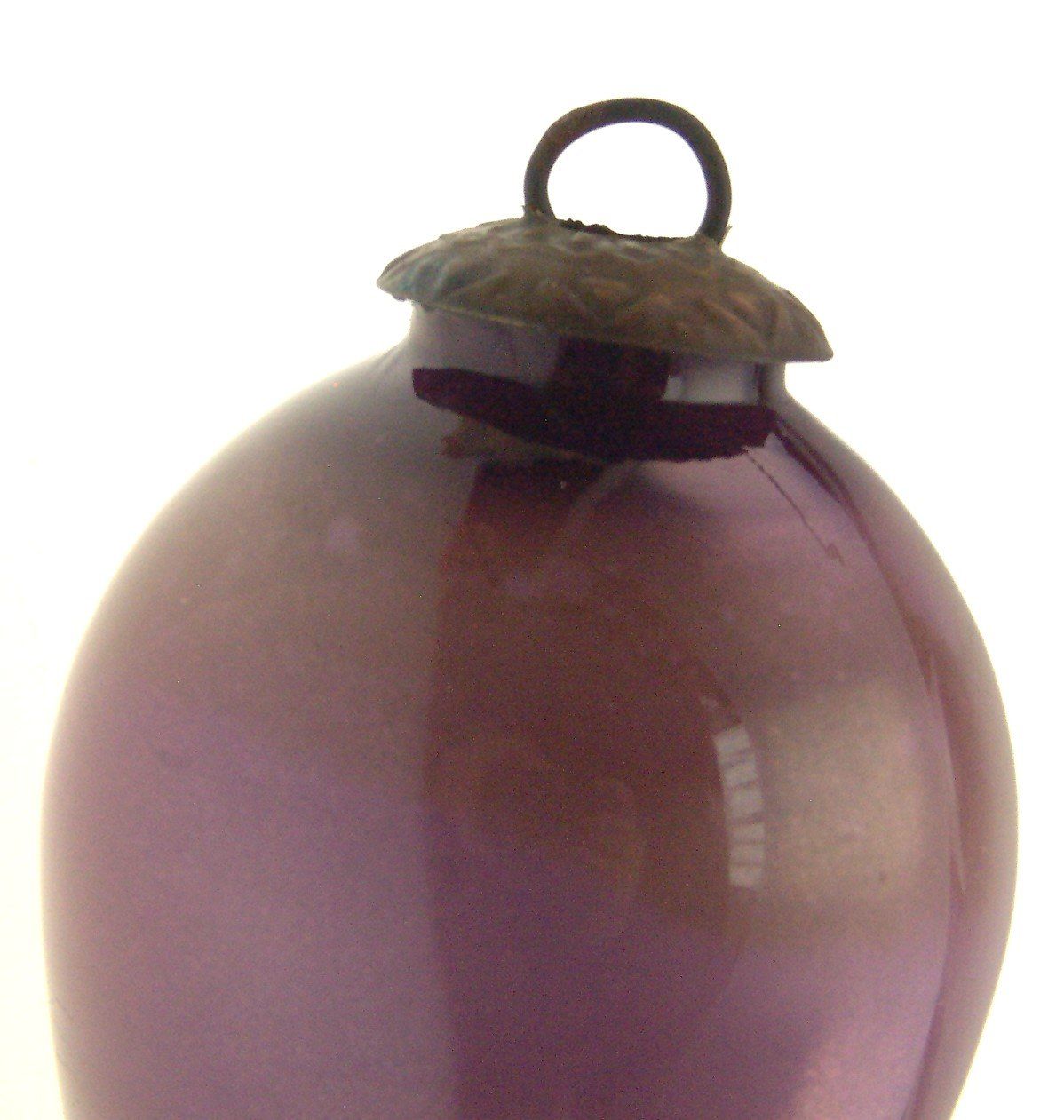 Tutte le decorazioni: Weihnachtskugel- Glaspendel Biedermeier Stil massiv Glas – Usato da Langenthal venduto da Antik_Huesli 3