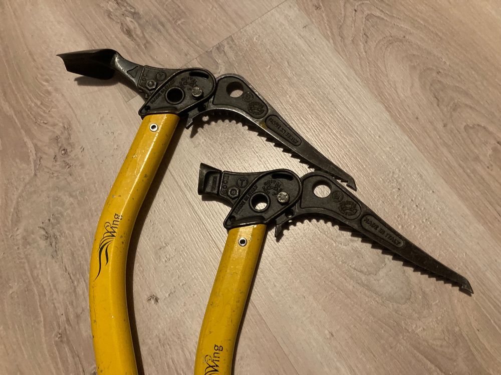 Grivel Kletterausrüstungen: Eisgeräte Grivel Wings Hammer und Schaufel – Gebraucht aus Rothenthurm von jeisi99 6