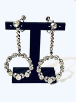 Vintage 1960’s Rhinestone Earrings