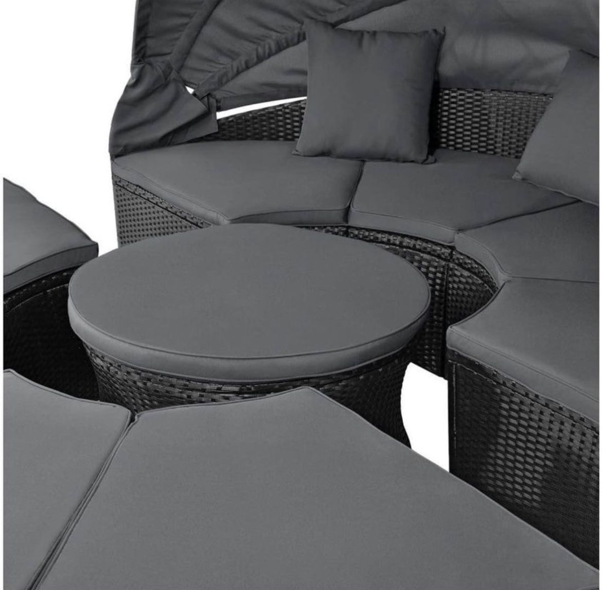 Liegen & Liegestühle: Polyrattan Gartenmöbel Sonneninsel – Gebraucht aus Zürich von  2