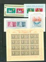 CH 5 Blocks gestempelt + postfrisch (C135)
