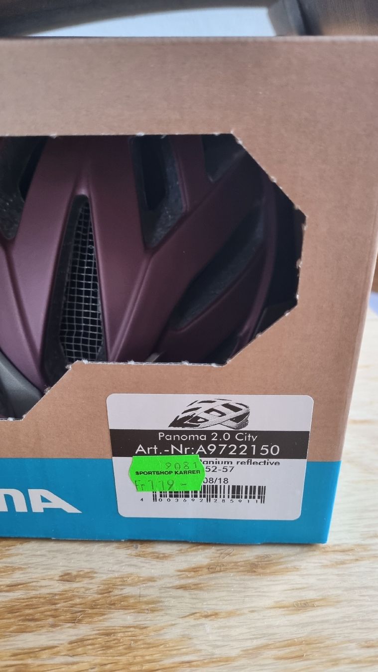 Alpina Caschi: Bike Helm Alpina – Nuovo e nell'imballaggio originale da Zwingen venduto da fischli1504 4