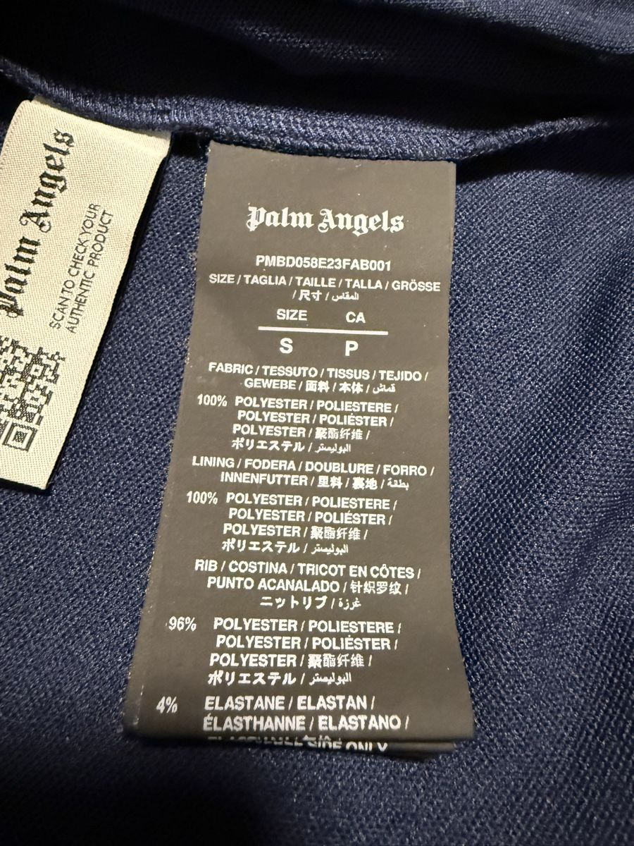 Palm Angels Giacche: Palm Angels Sweatjacke | Grösse S, blau – Nuovo (secondo la descrizione) da Küsnacht ZH venduto da Wozdav 2