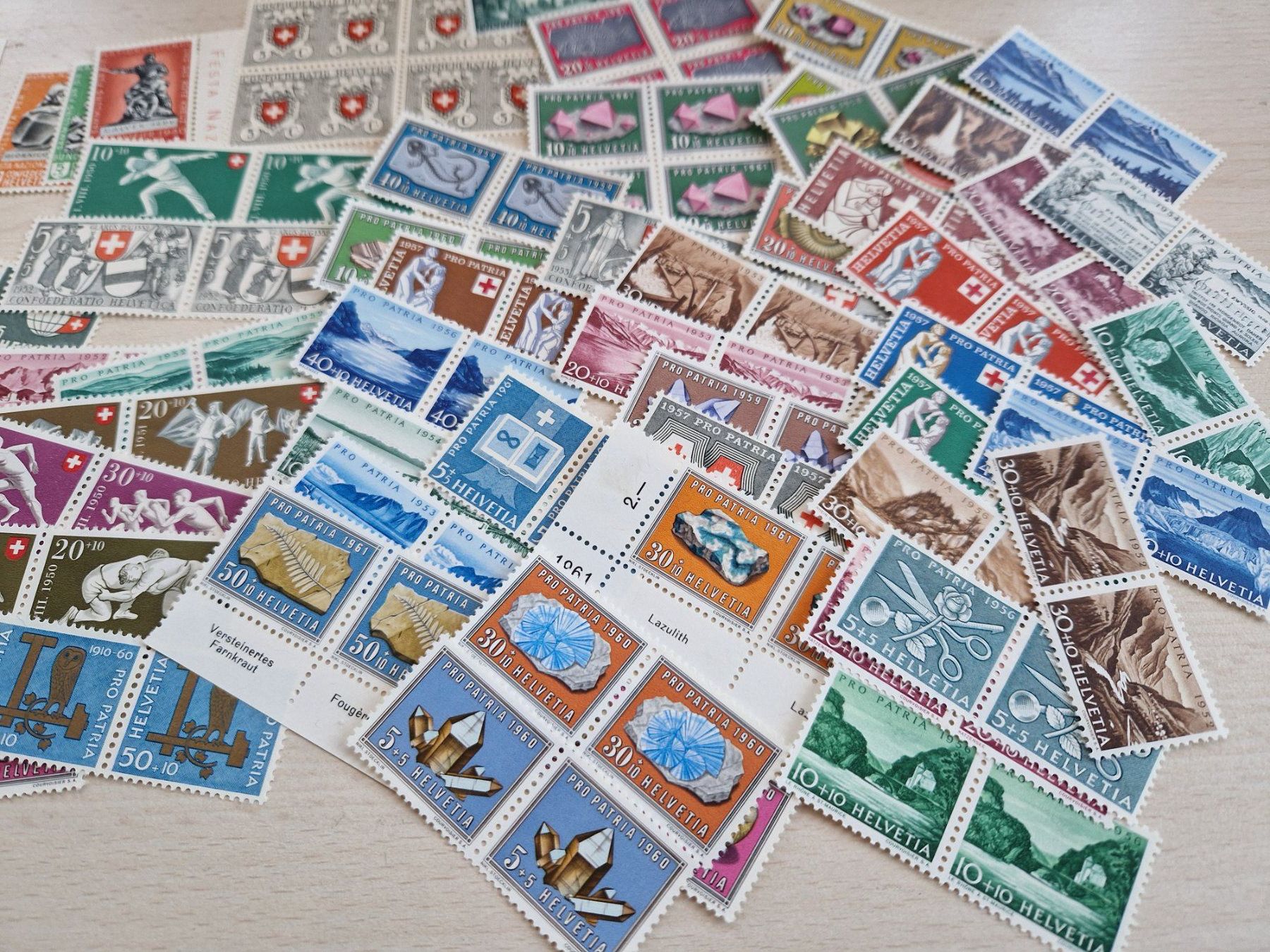 Tutti i francobolli: PP Lot Postfrisch** inkl. Block, ab 1.- – Usato da Burgdorf venduto da Glossy01 3