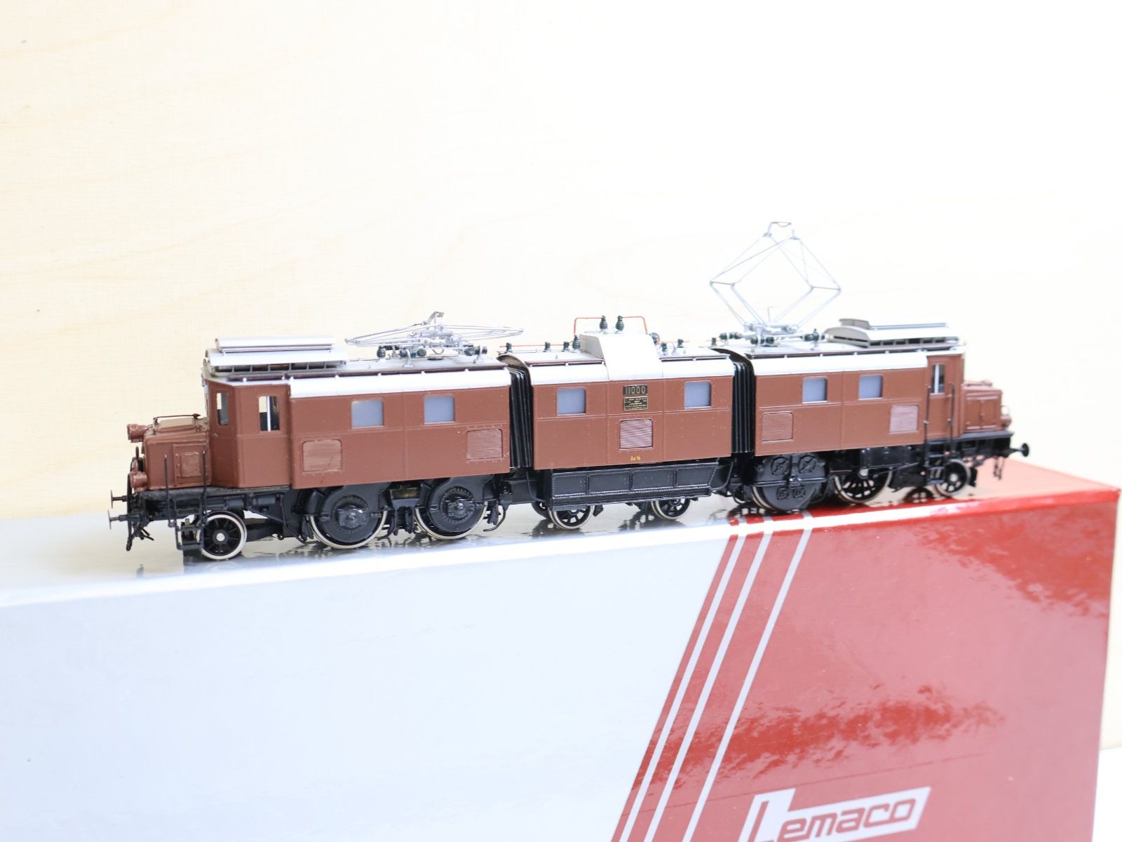 Lemaco Modellini di ferrovie: Lemaco SBB Ae 4/8 E-Lok Grossmutter H0 - Limitiert Messing – Usato da Winterthur venduto da Monstera 3