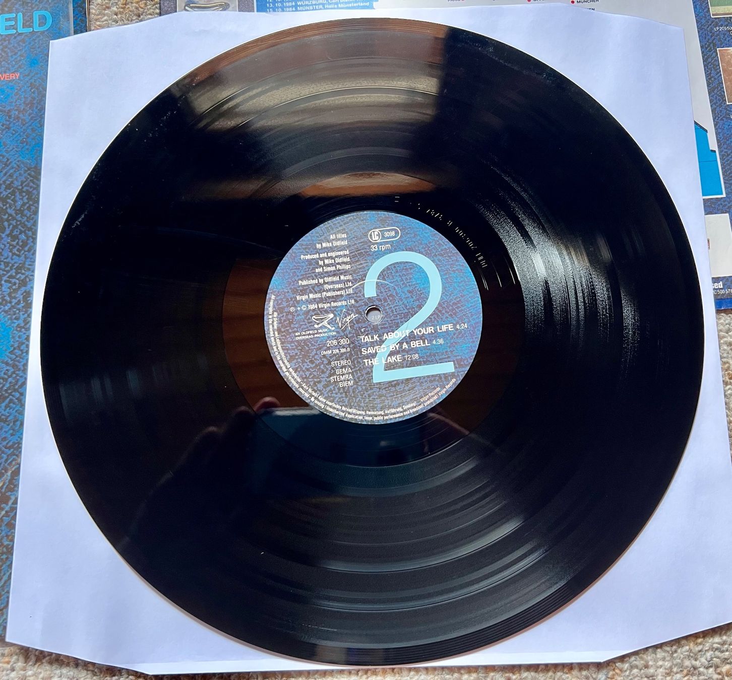 Dischi in vinile: Mike Oldfield –Discovery LP GEWASCHEN – Usato da Unterseen venduto da vinylmore 1