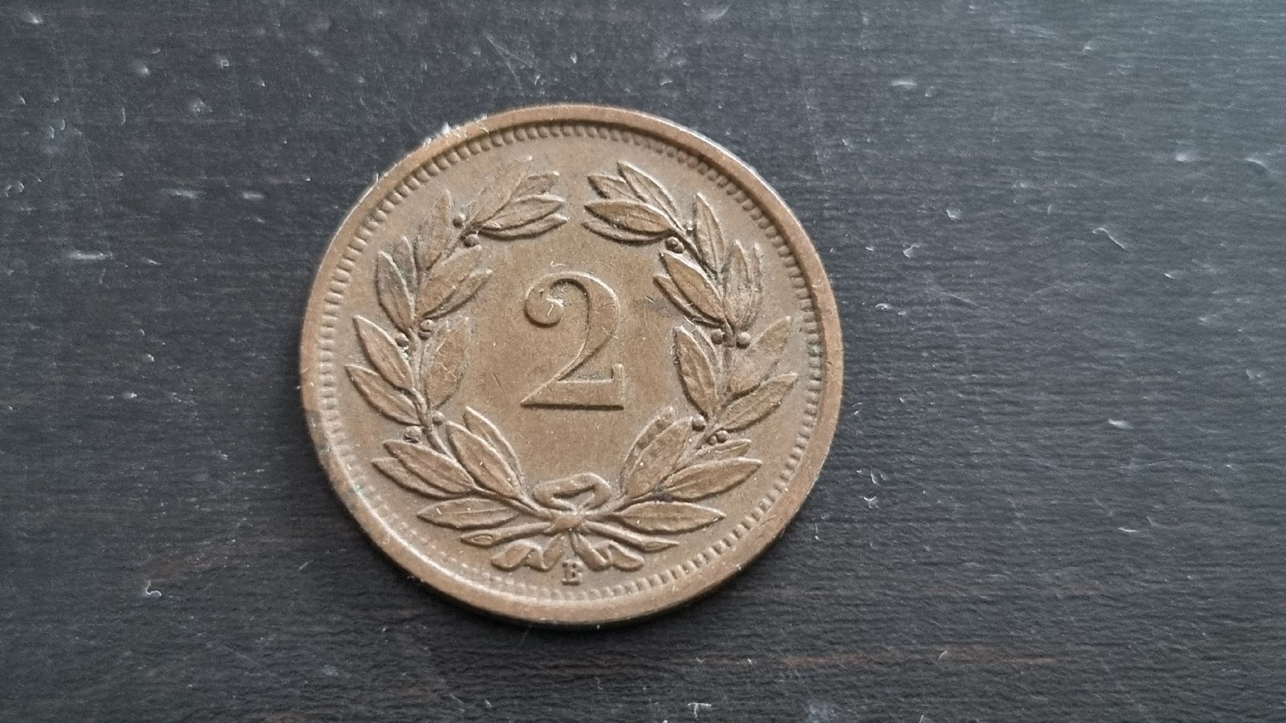Pièce 2 Centimes 1941 SUPERBE (D #39 occasion) à Vésenaz pour CHF 0 9