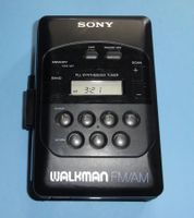 Sony Walkman WM-F2031 mit neuem Riemen - Tonkopf gereinigt