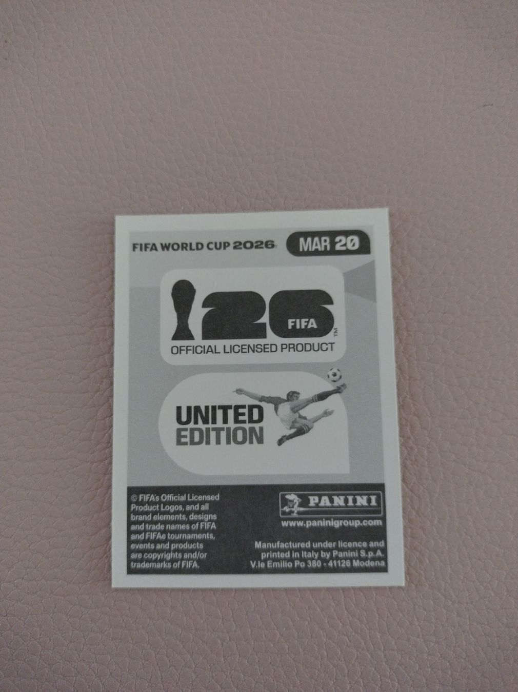 Panini Cartes à collectionner: MAR20 – Neuf (Voir description) à Schöftland par KuLe_8pmc 1