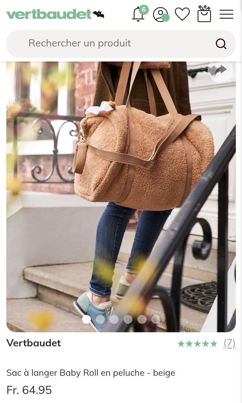 Taschen für Damen: Sac à langer verbaudet – Gebraucht aus Les Breuleux von Mily1991