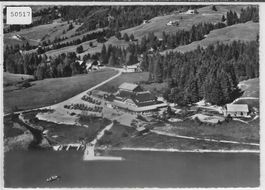 Schwarzsee - Lac Noir - Hotel Gypsera Flugaufnahme P. Zaugg