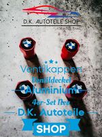 BMW Ventilkappen Ventildeckel 4er-Set Aluminium in Rot
