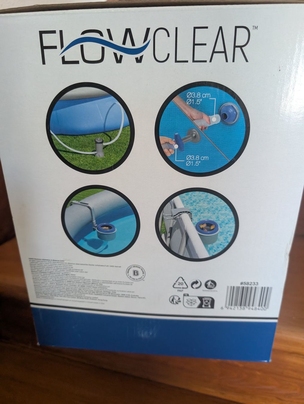 Piscines: Flowclear Pool Oberflächeskimmer neu – Neuf avec emballage d'origine à Azmoos par bru_w789 1