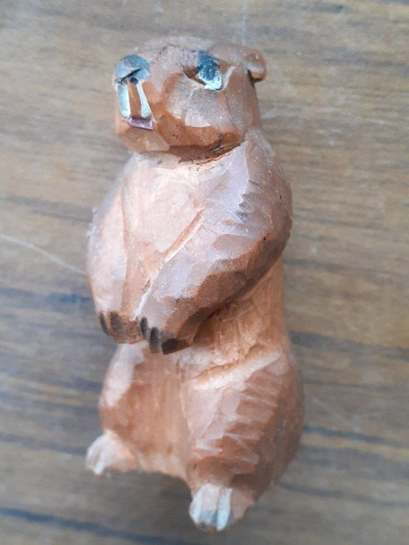 Statuette: Brienz Schnitzerei Murmeltier – Usato da Mörschwil venduto da antiksalon 9