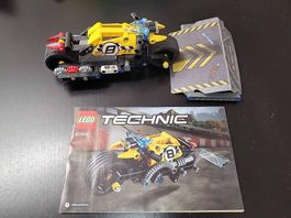 Lego Technics Stunt Bike 42058 + Stunt Truck 42059
