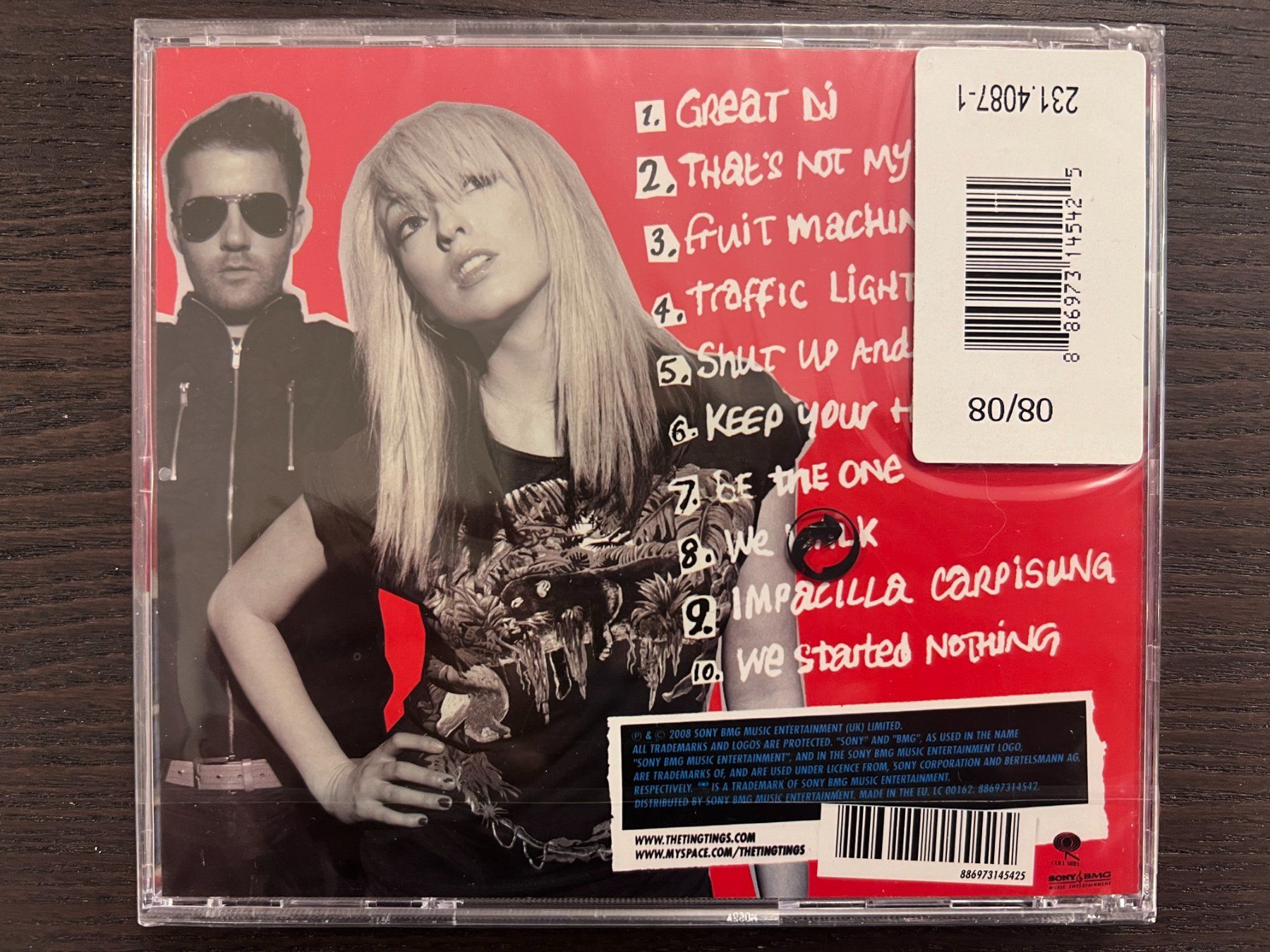 CD: The Ting Tings - We Started Nothing – Nuovo e nell'imballaggio originale da Zürich venduto da MusikFreunde 1
