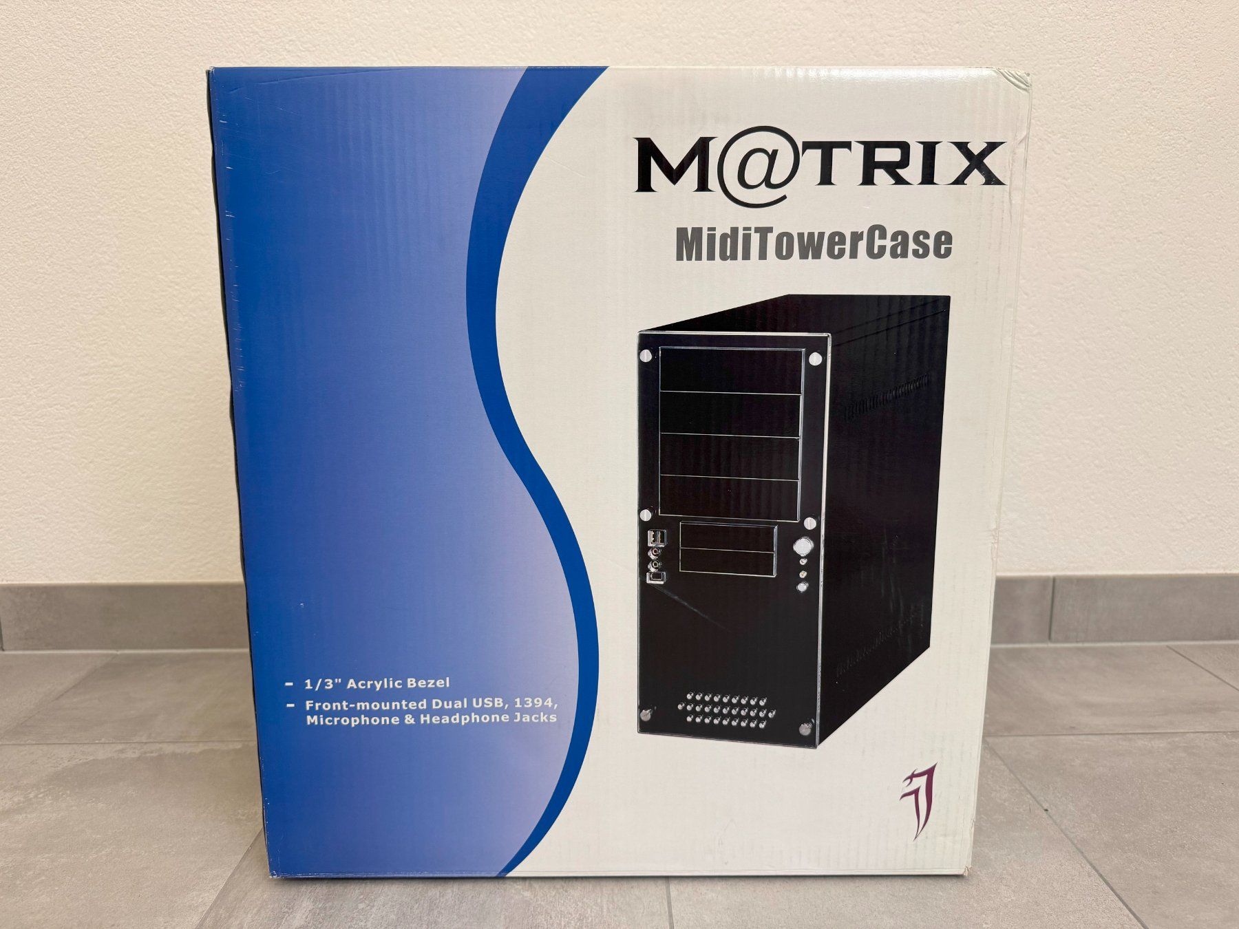 Custodie: Boîtier MATRIX Crystal MidiTower – Nuovo e nell'imballaggio originale da Nyon venduto da data-comm 1