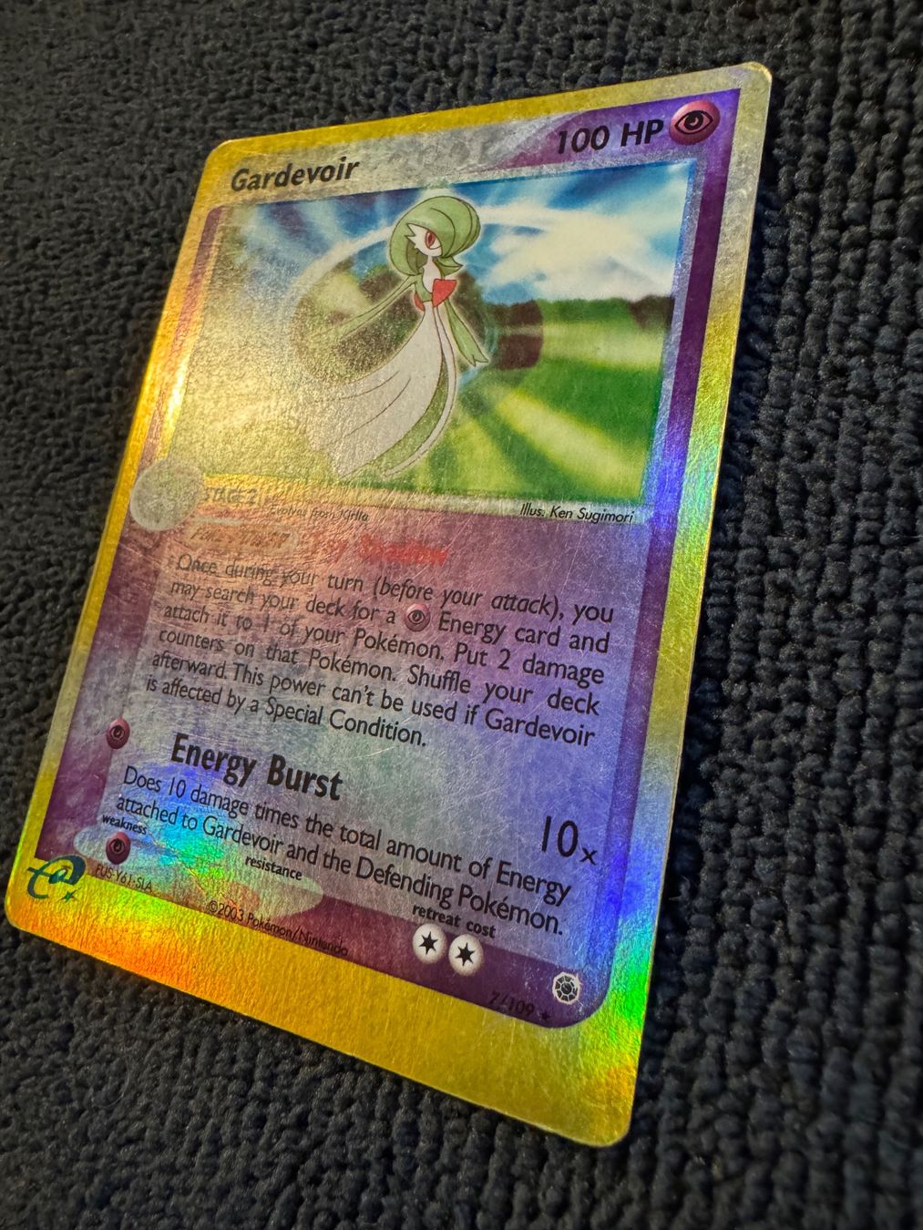 Pokemon Gardevoir 7/109 Reverse Holo EX Ruby Sapphire ENG (Gebraucht ...